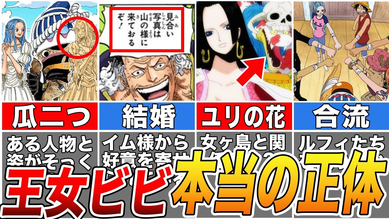 【ONE PIECE】ネフェルタリ家に隠された秘密！王女ビビの正体を徹底解説【ゆっくり解説】 - YouTube