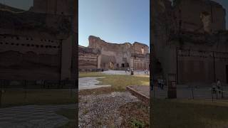 ТЕРМЫ КАРАКАЛЛЫ: бани и общественная жизнь #италия #рим #travel #история