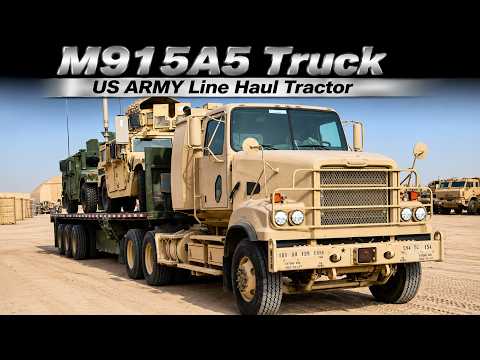 EPISODE 39 :M915A5 Truck – US ARMY Line Haul Tractor - YouTube