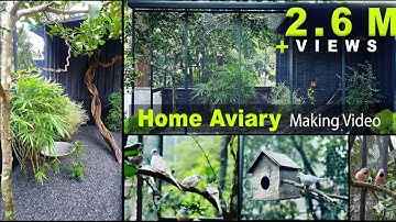 Home Aviary Making Video I DIY I Time Lapse I Bird Cage I Aviaries I Exotic Birds