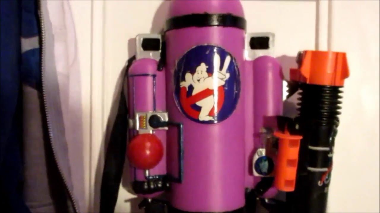 My customized toys episode 13 (ghostbusters 2 proton pack) - YouTube.