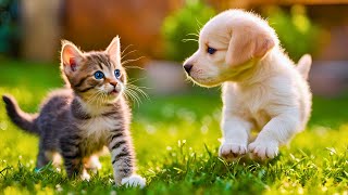 Cute & Funny Cats and Dogs Compilation🐱 - The Best Animal Moments #cat #cats #kitten #kittens #cute