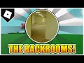 How to get the backrooms badge in slap battles roblox