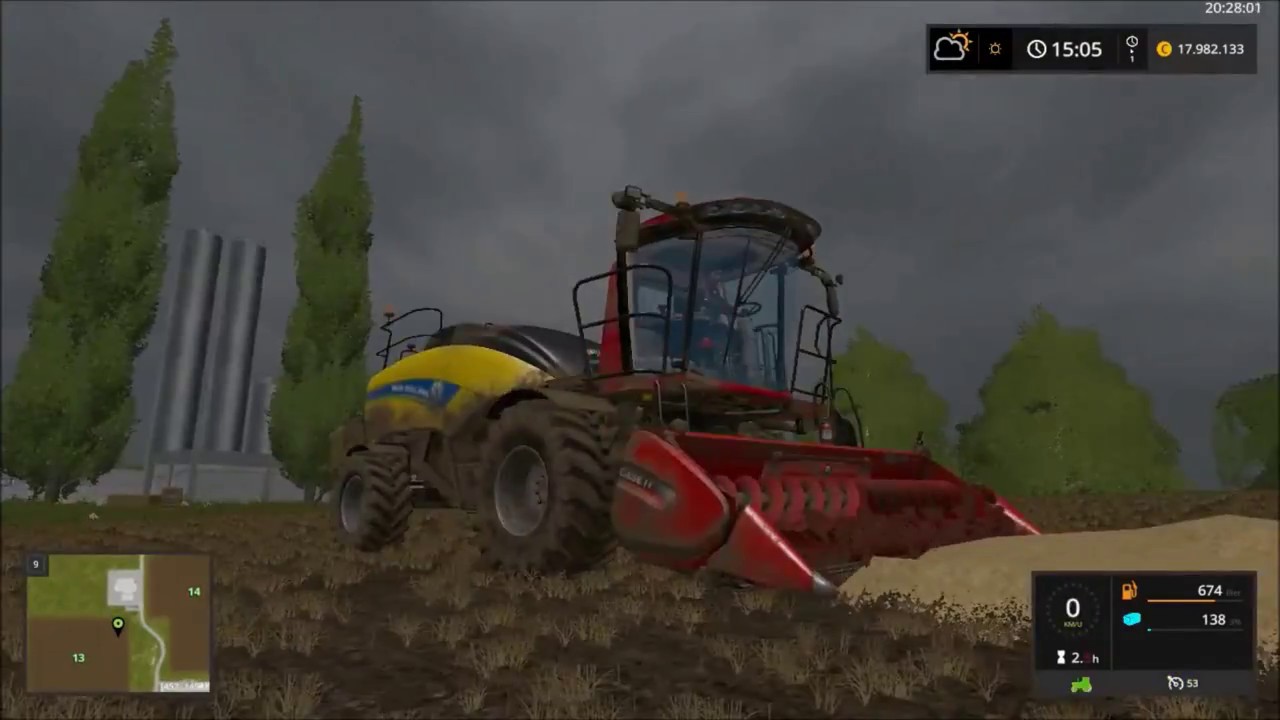 fs17 westbridge hills timelapse #15 high speed baling