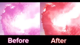 Godzilla heat ray color swapping tutorial