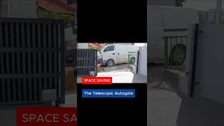 How Telescopic Sliding Gates Work ⚙️ Space Saving Autogate | FAAC 746 Motor Singapore 🇸🇬