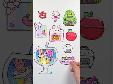 손끝에서 터지는 귀여운 종이 만들기 컬렉션 #diy #craft #paperdiy #shorts