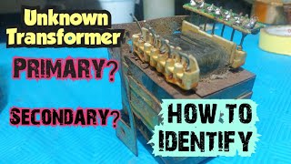 How To Indentify Unknown Transformertagalog