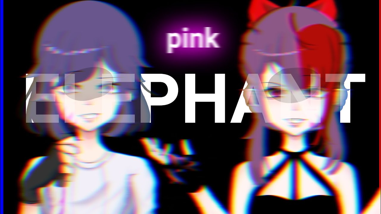 PINK ELEPHANT MEME ∆warning pink blood∆ animation// gacha club ft ...