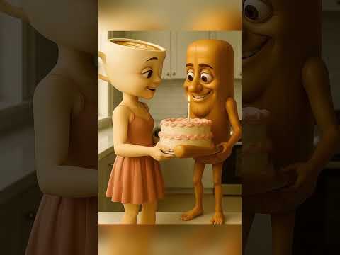 part 8| Ballerina Cappuccina's love for TungTungTung sahur #tungtungtungsahur #shorts