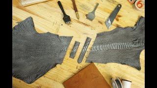 How to make an Ostrich Leather Watch Strap