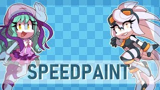 2 Chibi Commissions for GaltcPrettyBoy [SpeedPaint]