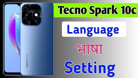 Tecno spark 10c me language भाषा Setting/How to change language in Tecno spark 10c
