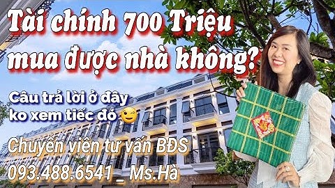 TÀI CHÍNH DƯỚI 1 TỶ MUA NHÀ ĐƯỢC KHÔNG? Phải xem ngay video này nha _ NHÀ NGỘP