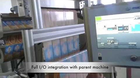 Multi row coding on Multivac R145   traversing system