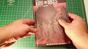Kids On Bikes Kickstarter Unboxing