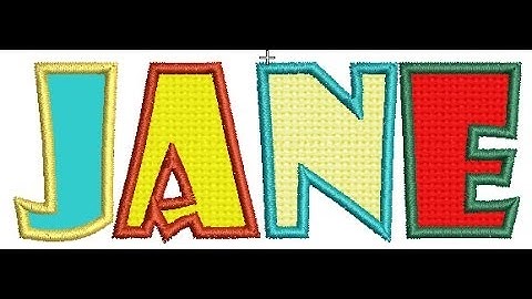Applique Lettering4