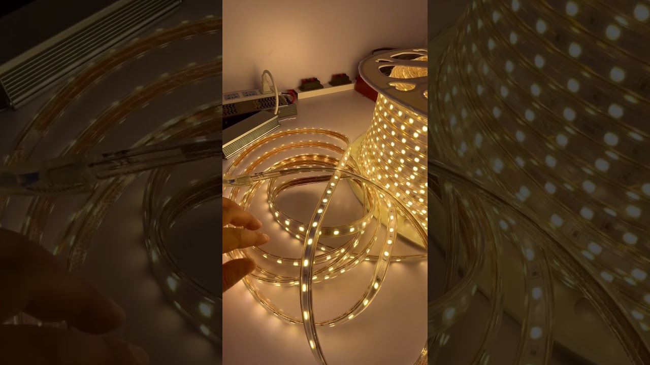 220v 5050 LED strip lights 