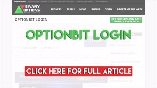 OptionBit Login