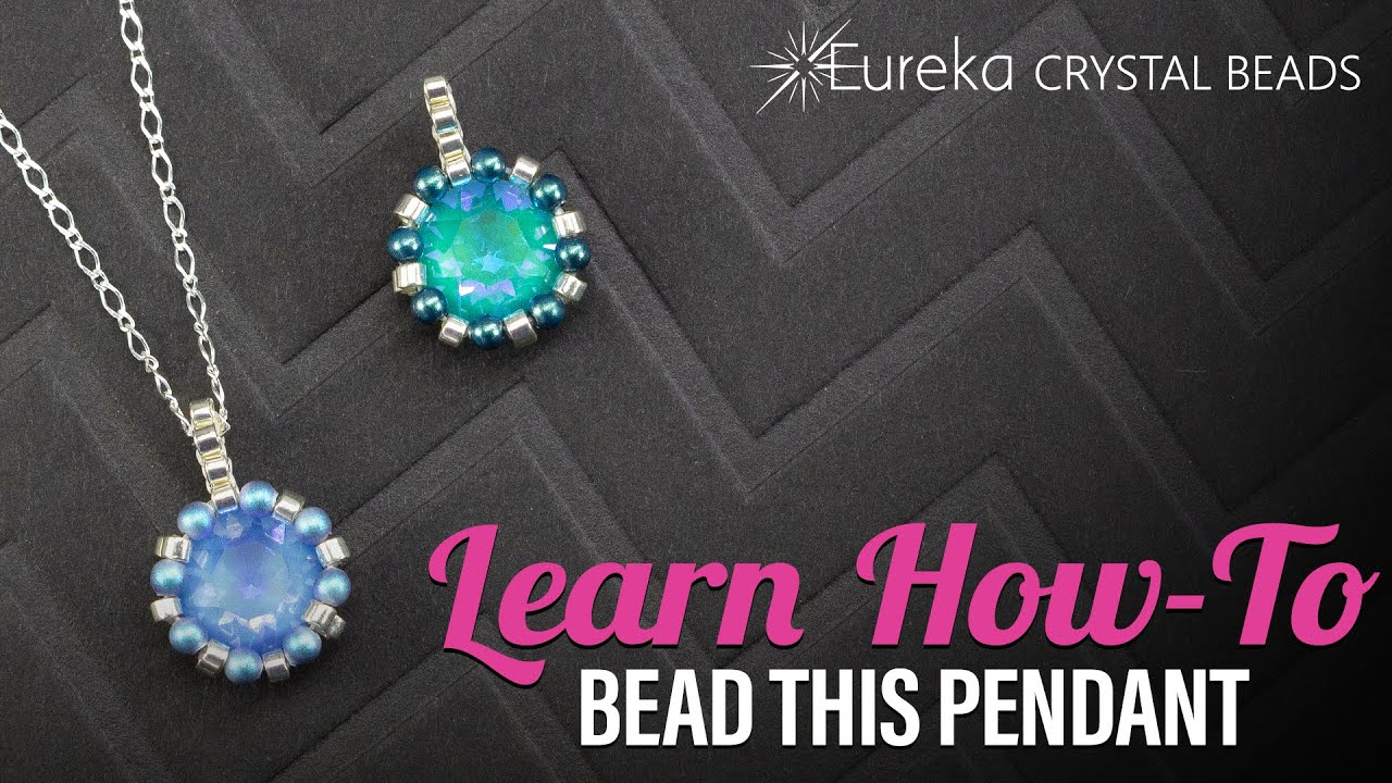 How to make The Dainty Crystal Solitaire Pendant