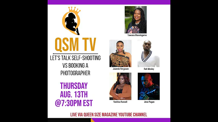 QSM TV - Let's Talk Self Shooting vs Booking a Pho...