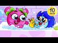 Bath Song 🛀😻 | + More Best Kids Songs by Baby Zoo 😻🐨🐰🦁