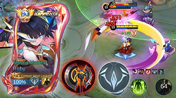 THE DOUBLE WAR STRATEGY IS BACK!!🔥 BEST RUBY BUILD AND ROTATION 2025