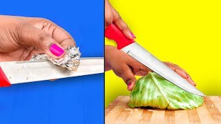 7 Time Saving Tricks to Cut and Peel Fruits | Kitchen Hacks