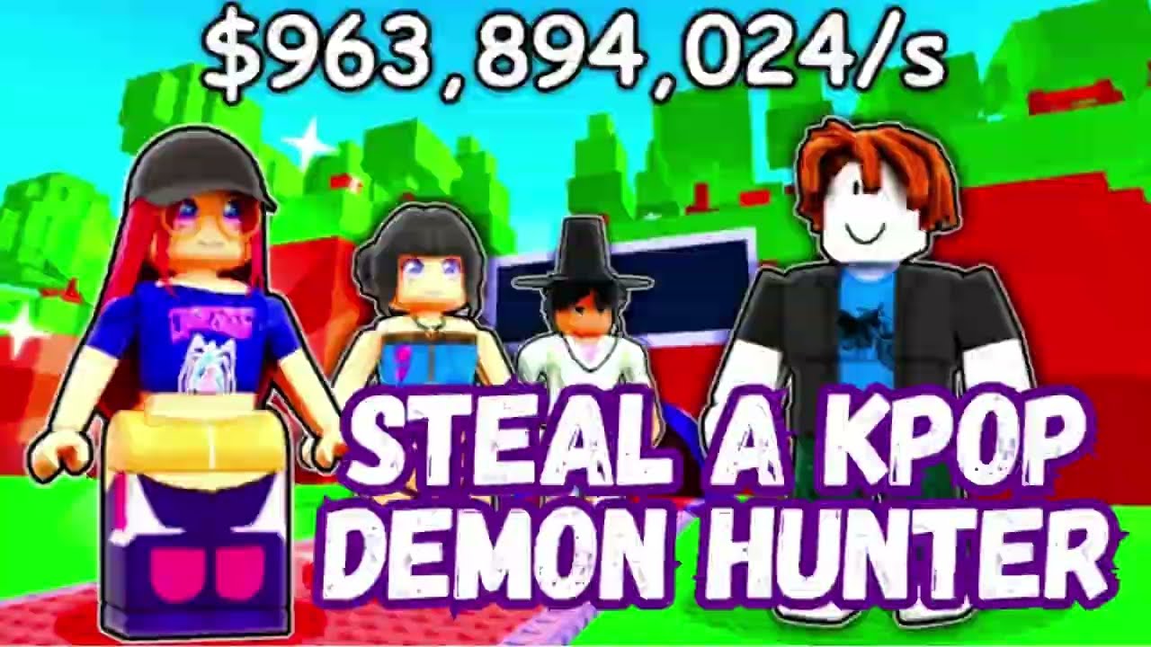 STEAL A KPOP DEMON HUNTER ROBLOX YouTube 