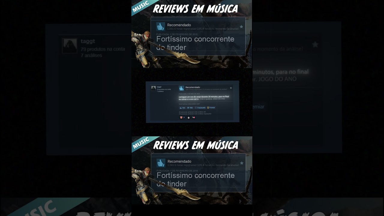 ♫ Monster Hunter - Analises em Musica! P10