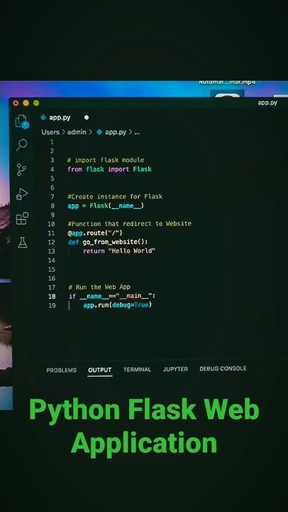 Flask| Flask Website| Flask Web Application|Flask Website using Python ...