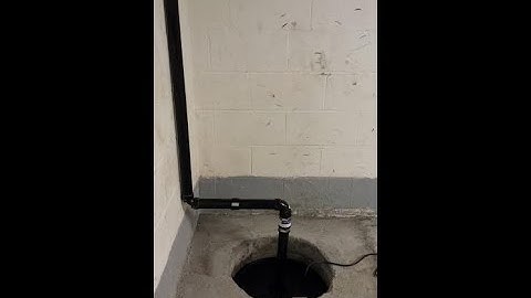 How to install a Sump Pump the right way part 2