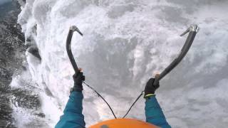 Ice Climbing: Entropy, WI3, 120m