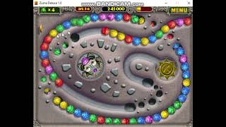 Zuma Deluxe Trial Version v1.00r Walkthrough Trial Course Part 06 (2004 Popcap Games) screenshot 2