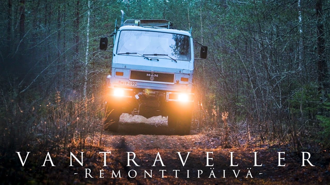 VANTRAVELLER:  4x4 MANiin Voimaa | Antin 4x4 MAN Camper