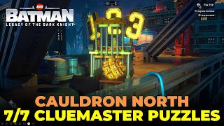 Cauldron North - All 7 Cluemaster Puzzles | LEGO Batman Legacy of the Dark Knight