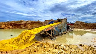 EXPLORE THE WORLD OF GOLD MINE A LOT,! ONE DAY OF A WEEK | TREASURE HUNTING IN RIVER GOLD