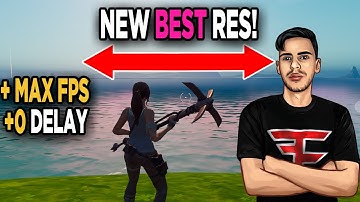 Best Stretched Resolution in Fortnite Chapter 4! | FPS Boost & 0 Input Delay!