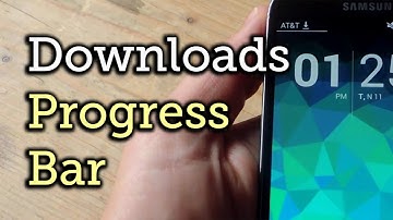View Download Progress from Your Android