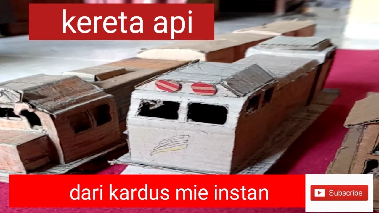 IDE KREATIF KERETA API MAINAN DARI KARDUS MIE INSTAN IDE KREATIF KERETA API MAINAN DARI KARDUS MIE INSTAN