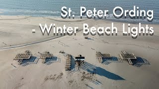 St. Peter Ording - Winter Beach Lights