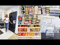 FRIDGE ORGANIZATION & RESTOCK || MEAL PREP & BATCH COOKING || GROCERY HAUL