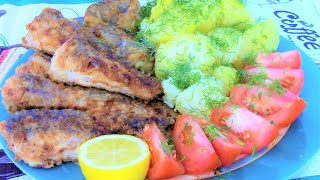Как вкусно пожарить рыбу хек - сочную, ароматную, с хрустящей корочкой. Как вкусно пожарить рыбу хек - сочную, ароматную, с хрустящей корочкой.