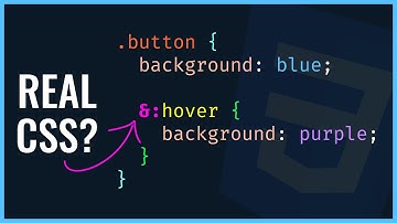 CSS Nesting Is Coming Soon! 🤯 How To Nest Selector Styles TODAY!! (2021)