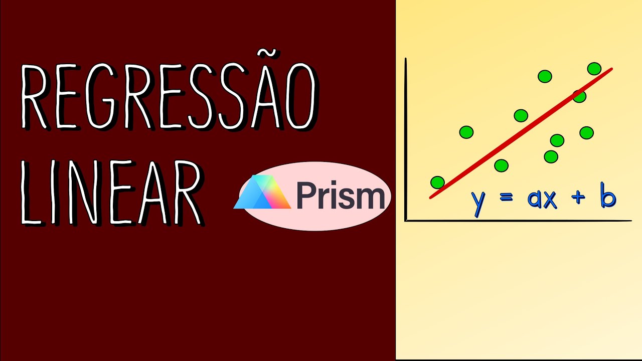 Regressão Linear Visão geral e uso no GraphPad Prism YouTube