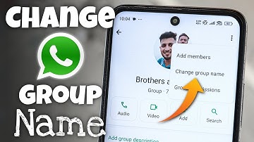 How to Change WhatsApp Group Name