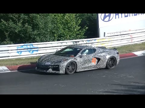 Nürburgring Industry-Pool Prototypes 19.07.2022 | Corvette C8 Z06 E-ray, A6 E-tron And Many More