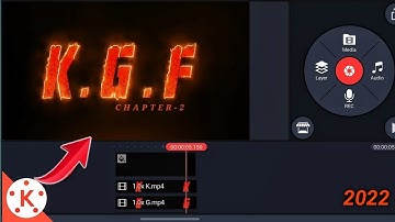 KGF CHAPTER 2 Intro In Kinemaster Free (मोबाइल से) | Intro Kaise Banaye