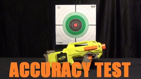 ACCURACY TEST: NERF N-Strike RAYVEN CS-18