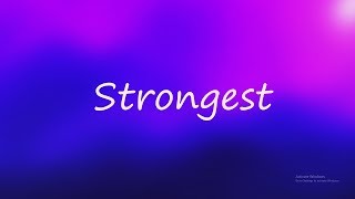 Strongest [Alan Walker Remix] [nightcore]